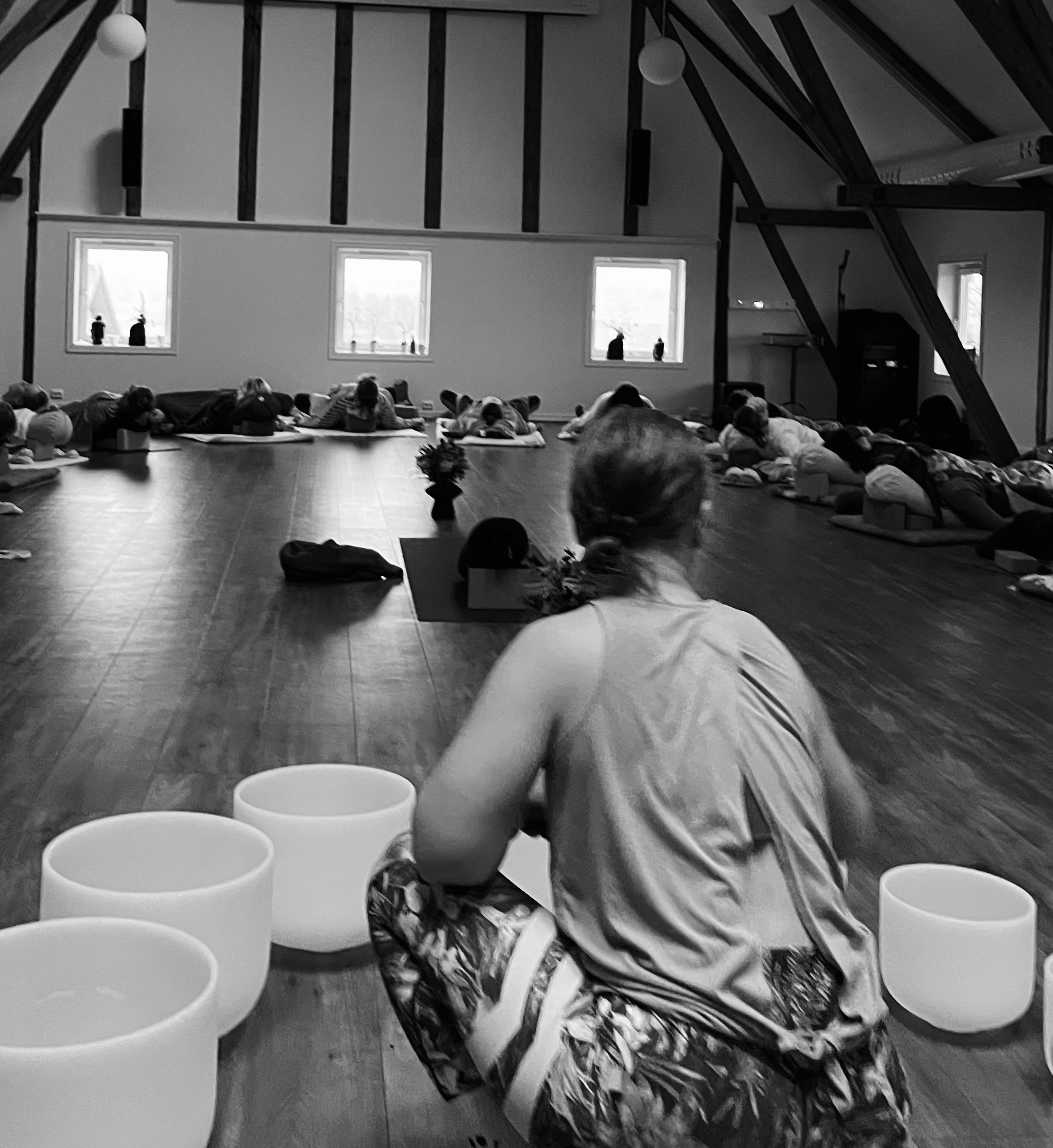 Restorative yoga og lydbad